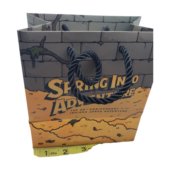 Disney CLUB 33 Indiana Jones 30th Anniversary Spring Into Adventure Gift Bag - Picture 8 of 15